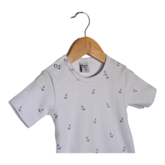 REMERA ALGODON ANCLAS BEBE - comprar online