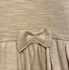 VESTIDO CON MOÑO DE ALGODON NIÑO en internet