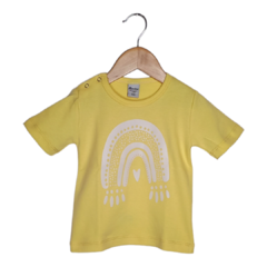 REMERA BASICA ARCO IRIS BEBE en internet