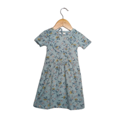 VESTIDO ALGODON MARGARITAS BEBA