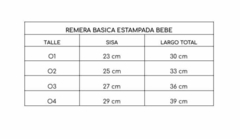 REMERA BASICA JIRAFA BEBE - Manchitas