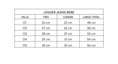 JOGGER JEANS BEBE - comprar online