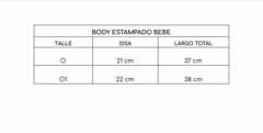 BODY ALGODON FLOREADO BEBA