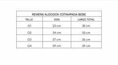 REMERA ALGODON ANCLAS BEBE en internet