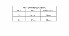 VESTIDO ALGODON BRODERI BEBA - Manchitas