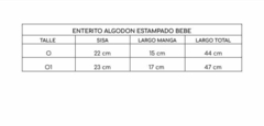 ENTERITO ALGODON ANCLAS BEBE - comprar online