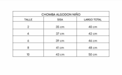 CHOMBA ALGODON BARQUITO NIÑO - comprar online