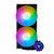 ENFRIAMIENTO LIQUIDO GAME FACTOR LQG601-BK NEGRO RGB 2 VENTILADORES ( COMPATIBLE CON INTEL 1700 ) en internet