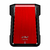 GABINETE PARA DISCO DURO ADATA EX500 XPG ROJO ( USB 3.0 ) AEX500U3-CRD
