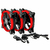 KIT 3PZA VENTILADOR YEYIAN TYPHOON 12CM ROJO YCT-050720R - comprar en línea