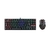 KIT TECLADO Y MOUSE ALAMBRICO GAMER REDRAGON TECLADO KUMARA BLACK RGB + MOUSE M607