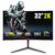 MONITOR LED YEYIAN GAMER 2K 31.5" SIGURD 165HZ 1MS CURVO (HDMI Y DP) YMG-2K32-01