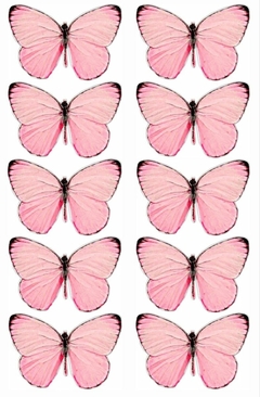 Mariposas impresas x 20 unidades