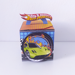 CAJITAS CUBO CON ASA HOTWEELS