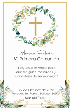 Imagen de Estampitas Comunión pack 35 unidades