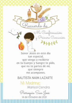 Estampitas Comunión pack 35 unidades - comprar online