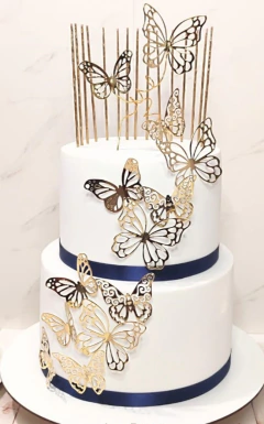 Mariposas troqueladas simples - Tres Deseos Deco Mdp