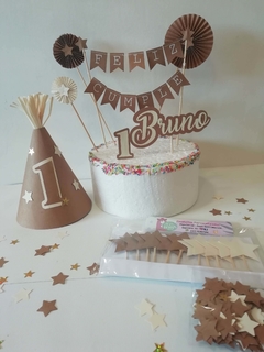 CUMPLE RUSTICO KRAFT - tienda online