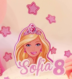 Barbie cake topper - Tres Deseos Deco Mdp