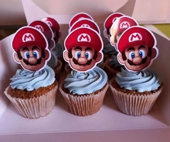 Cake topper Mario TORTA + MUFFINS - comprar online