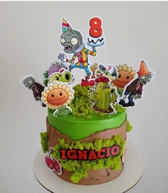 CAKETOPPER PLANTA VS ZOMBIES - comprar online