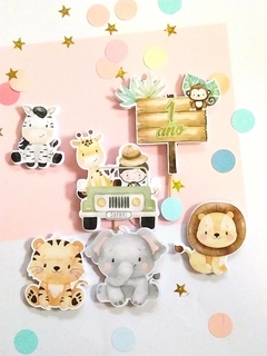 Imagen de CAKE TOPPER SAFARI