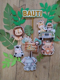CAKE TOPPER SAFARI