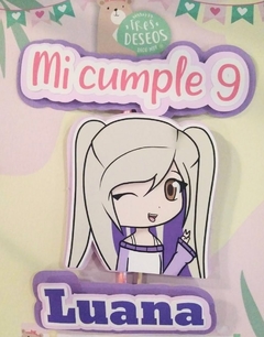 Cake topper Lyna