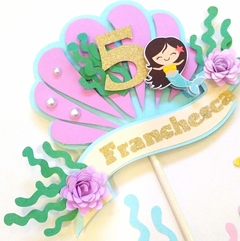 Cake topper sirenita