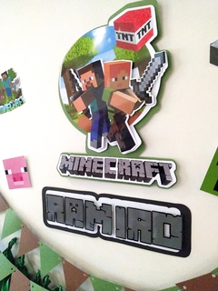 FONDO DECORATIVO MINECRAFT - comprar online