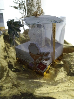 Caja cubo Acetato transparente Souvenirs - Tres Deseos Deco Mdp
