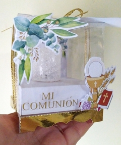 Caja cubo Acetato transparente Souvenirs