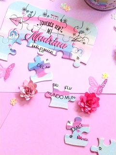Rompecabeza SUBLIMADO " QUERES SER ....... - comprar online