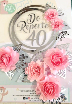 Imagen de Cake topper " De repente"