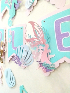 COMBO DECO FONDO PARED SIRENA - tienda online
