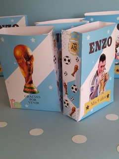 Bolsitas golosineras 10 unidades Argentina Campeón - comprar online