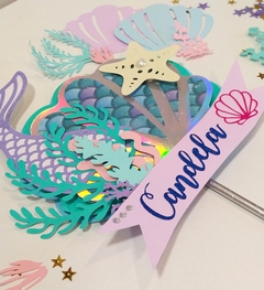 TOPPERS SIRENA - comprar online