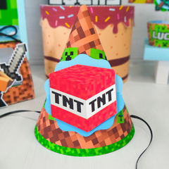 COMBO CUMPLEAÑOS MINECRAFT - tienda online