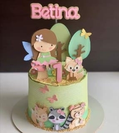 Cake topper selva cute