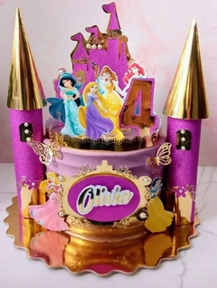 Deco princesas para tortas