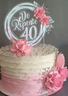 Cake topper " De repente" - comprar online