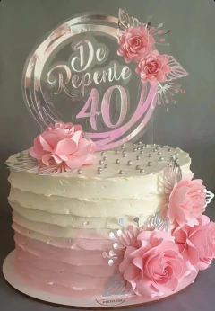 Cake topper " De repente"