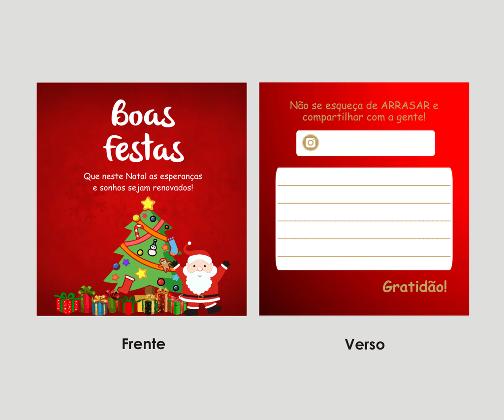 Adesivo Feliz Natal - Vermelho - Comprar em Tk Design