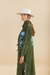 CAMISA LARGA LAS FLORES VERDE - Anushka Elliot Worldwide