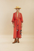 KIMONO LARROUDE ROJO - Anushka Elliot Worldwide