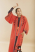 KIMONO LARROUDE ROJO - Anushka Elliot Worldwide