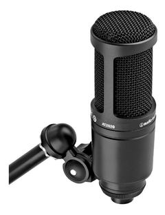 Microfone condesador cardióide audio technica www.aguitarradeprata.com.br