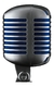 Microfone Dinâmico Shure Super 55 Supercardióide XLR para Vocal - A GUITARRA DE PRATA