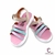 Sandalia casual para niña. Sandalia colorín. Sandalia para niña.