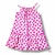 CHIKOLINES Vestido fresco y cómodo. Vestido de algodón con estampado de corazones